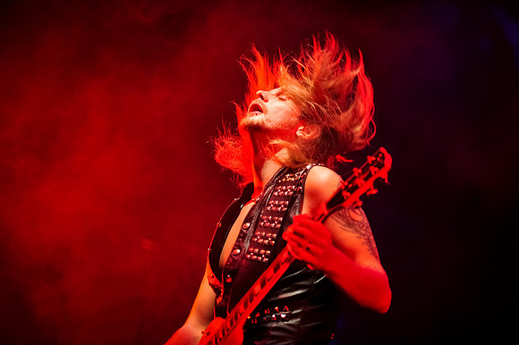 Richie Faulkner of Judas Priest