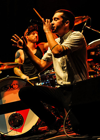 Josh Dun and Tyler Joseph of Twenty-One Pilots