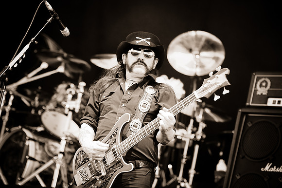 Ian "Lemmy" Kilmister of Motorhead