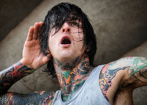 Mitch Lucker of Suicide Silence