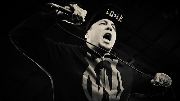 Sonny Sandoval of P.O.D.