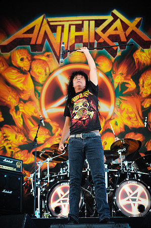 Joey Belladonna of Anthrax